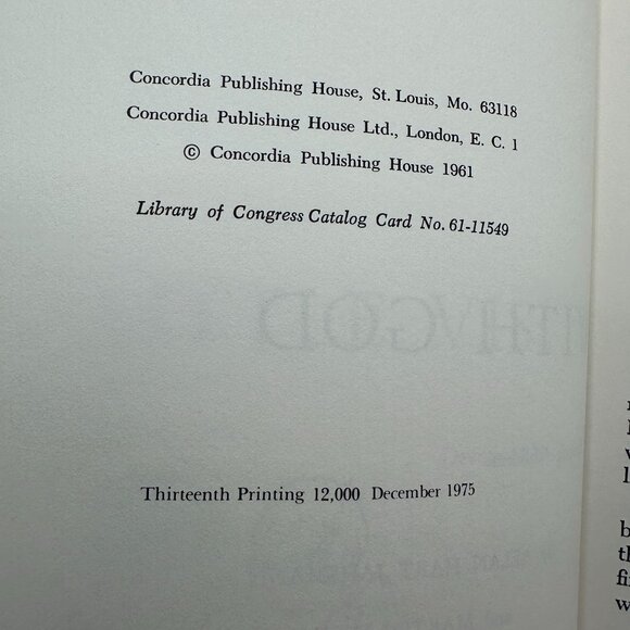 More Little Visits With God By Allan Hart Jahsmann & Martin P. Simon 1975 Hardco - Picture 6 of 6